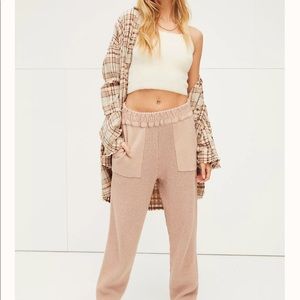 Free People Beach Blush Pink Sweatpants